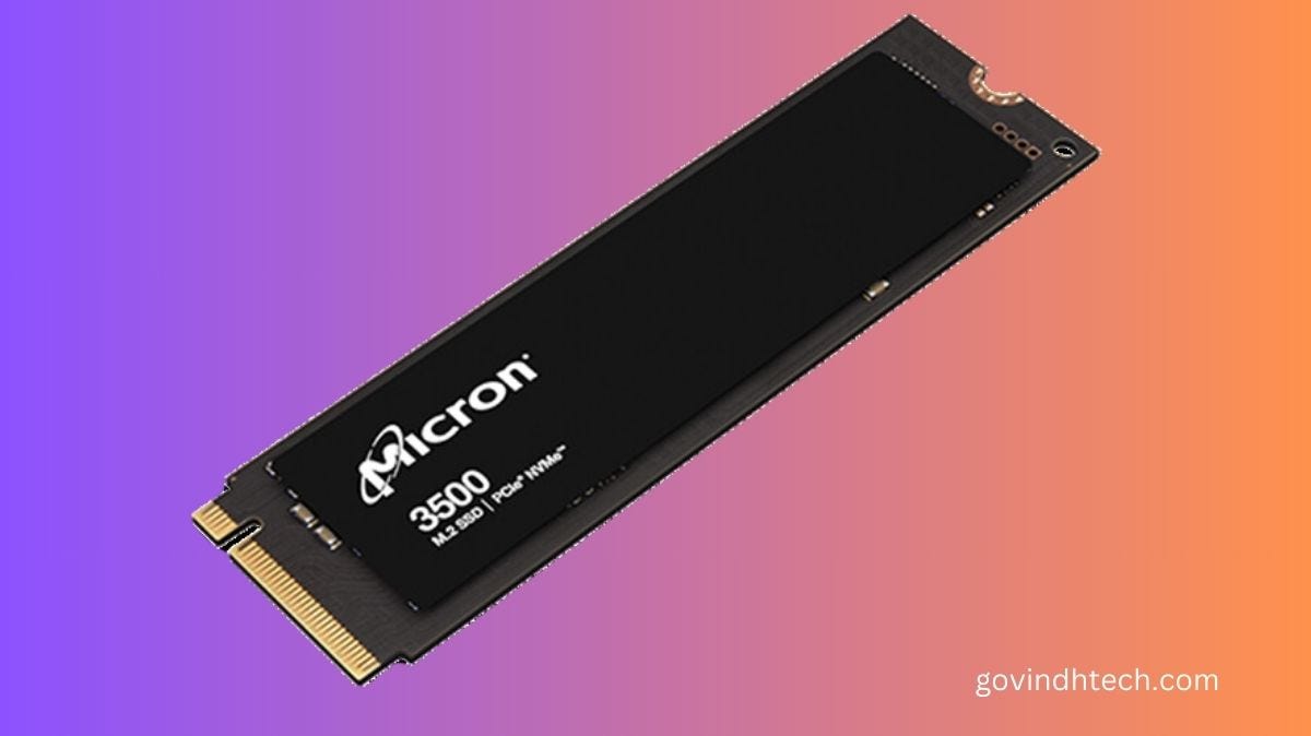 Micron 3500 SSD: A game-changer for specialists and gamers | by Agarapu  Ramesh | Medium