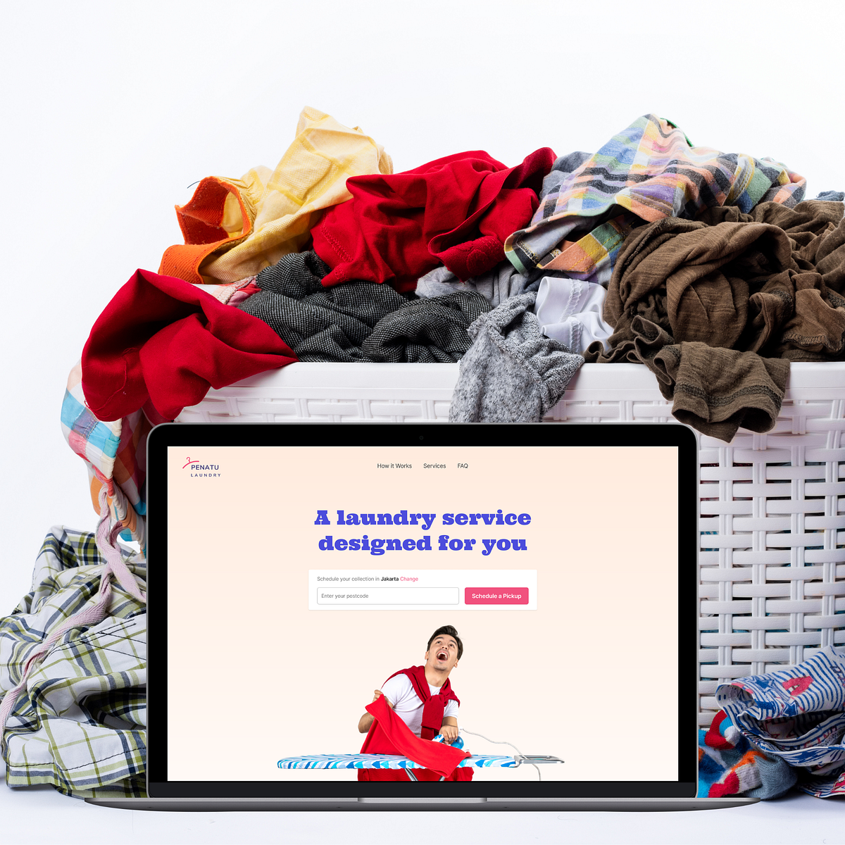 Penatu: On-Demand Laundry — UI/UX Case Study | by Sigit Pamungkas ...