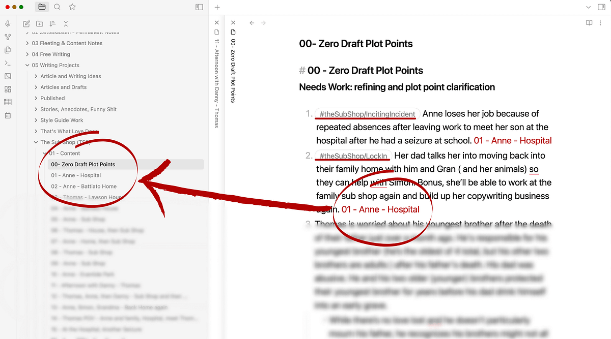 How I use Obsidian in my Fiction Writing Process, Part 1 by Kat Moody