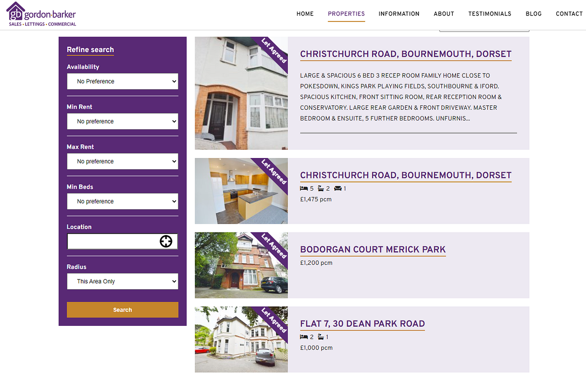 Dorset Letting Agents Gordon Barker by Gordon Barker Medium