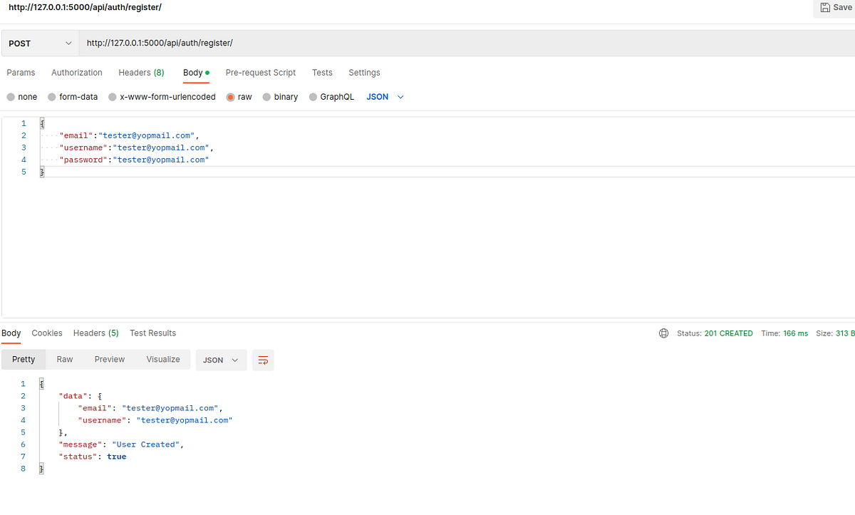 User Password Using Flask REST API by Gajanan Rajput Medium