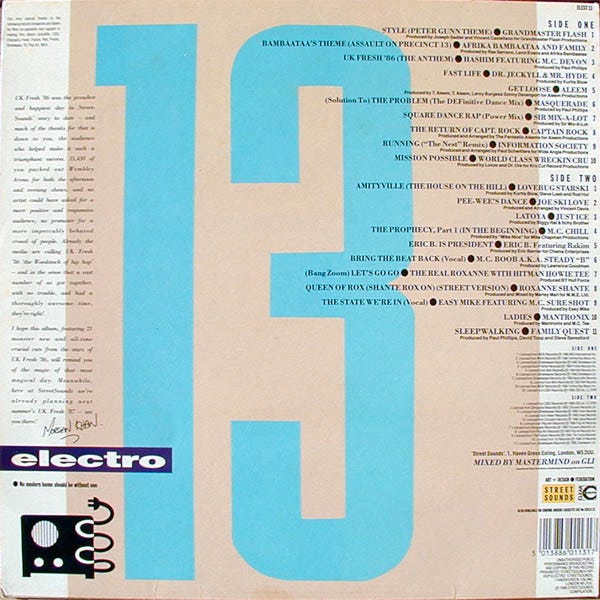 The Greatest Hip-Hop Album Ever. If it wasn't for The Jam, and my