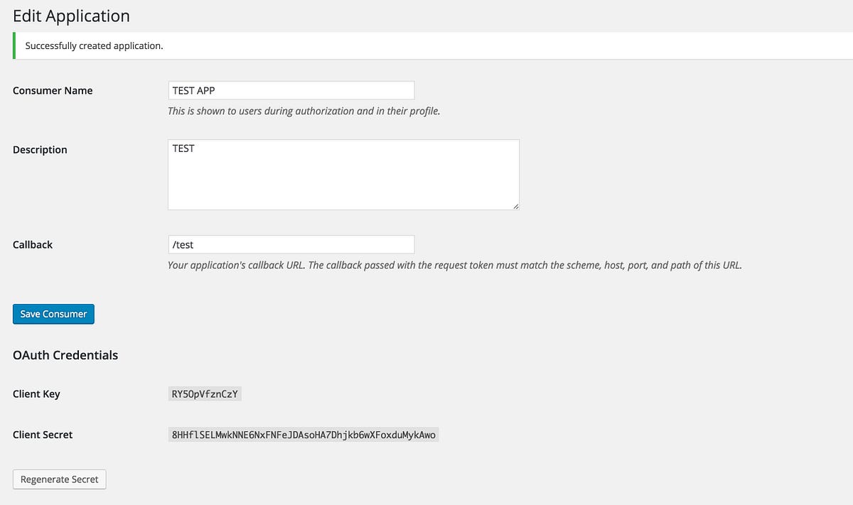 Wp rest api oauth1 0a by yusuke kano trace