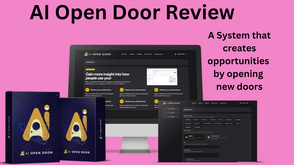 AI Open Door Review. Neil Napier unveils a revolutionary… by Hasina