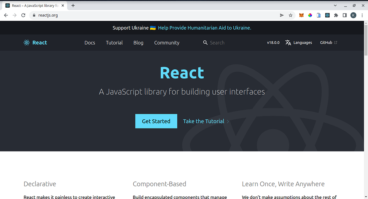 Instalasi React js. React JS adalah library JavaScript yang… | by Kusen ...