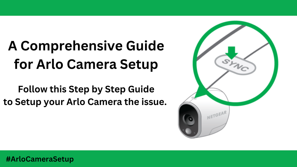 How do I Setup My Arlo Camera +18447896667 by Arlo Security