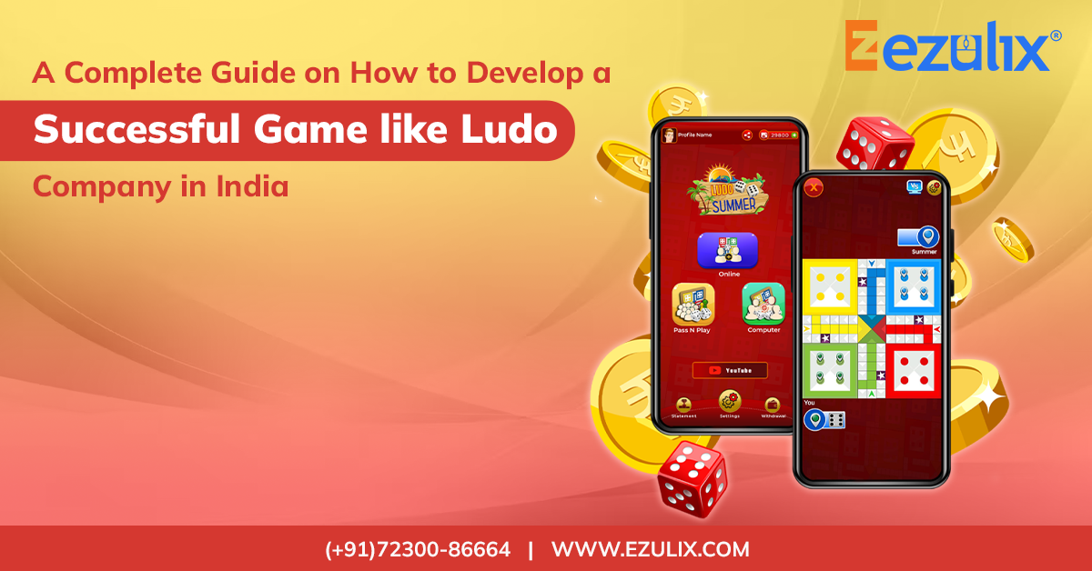 Steps by Steps Guide for Online Ludo Game Development Process.