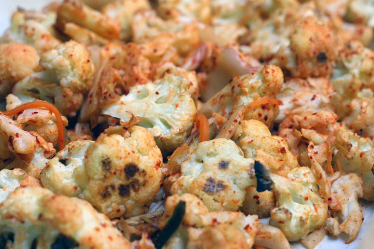 Kimchi Cauliflower. It’s on, folks by Brian G (aka 'bumpyjonas') he