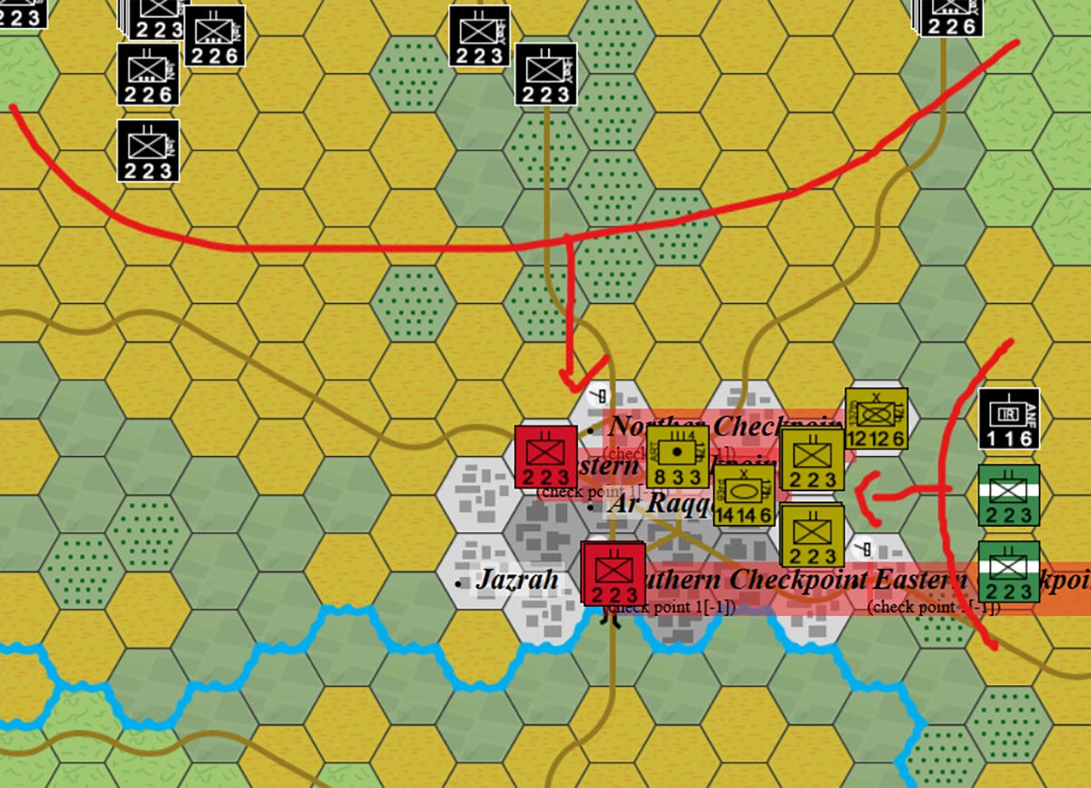 Raqqa 2013 — First Modern War Journal Write-Up