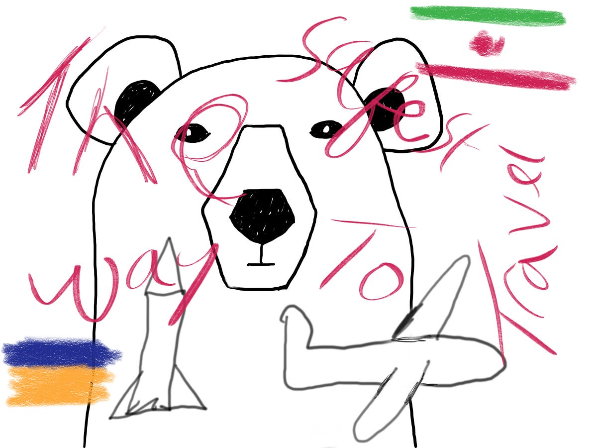 January 7th14th. Bear 2 — The safest way to travel. by Ryan Chown