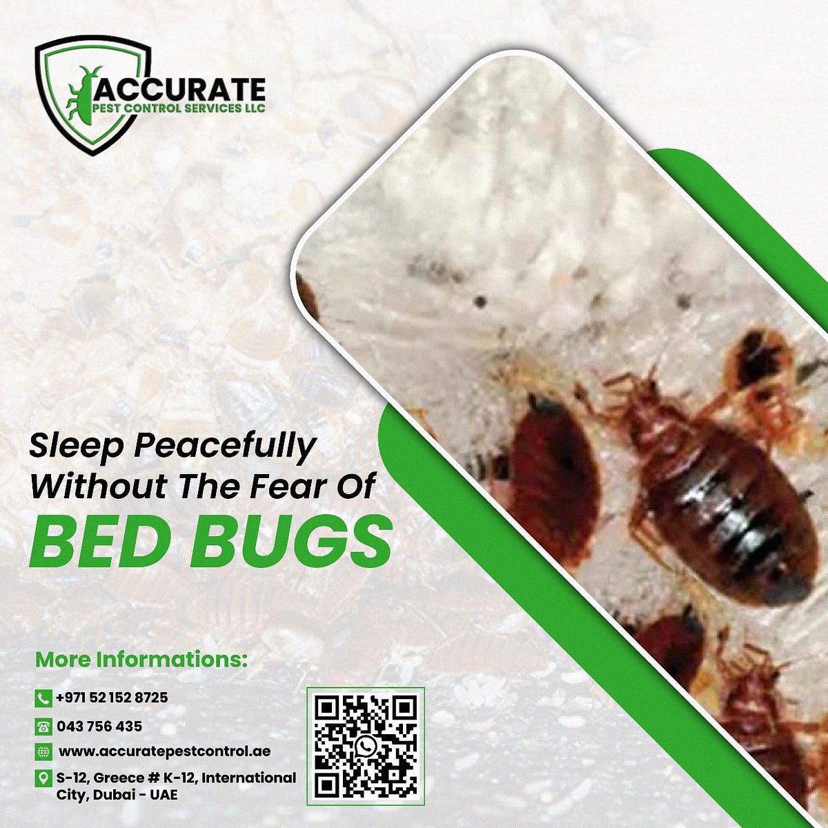Bed Bug Treatment In Dubai. 🌟 𝐒𝐥𝐞𝐞𝐩 𝐖𝐢𝐭𝐡𝐨𝐮𝐭 𝐅𝐞𝐚𝐫… by Accurate Pest