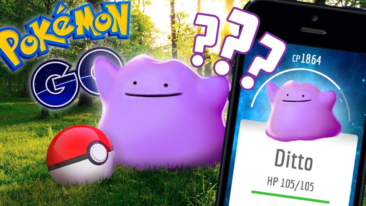 Pokémon Go: How It Looks to Catch Ditto