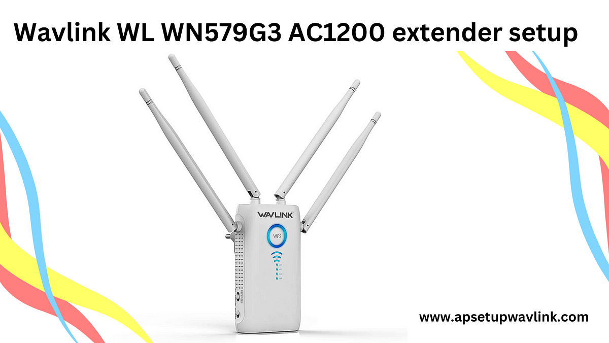 Wavlink WL WN579G3 AC1200 extender WPS setup by mywifiext net Feb