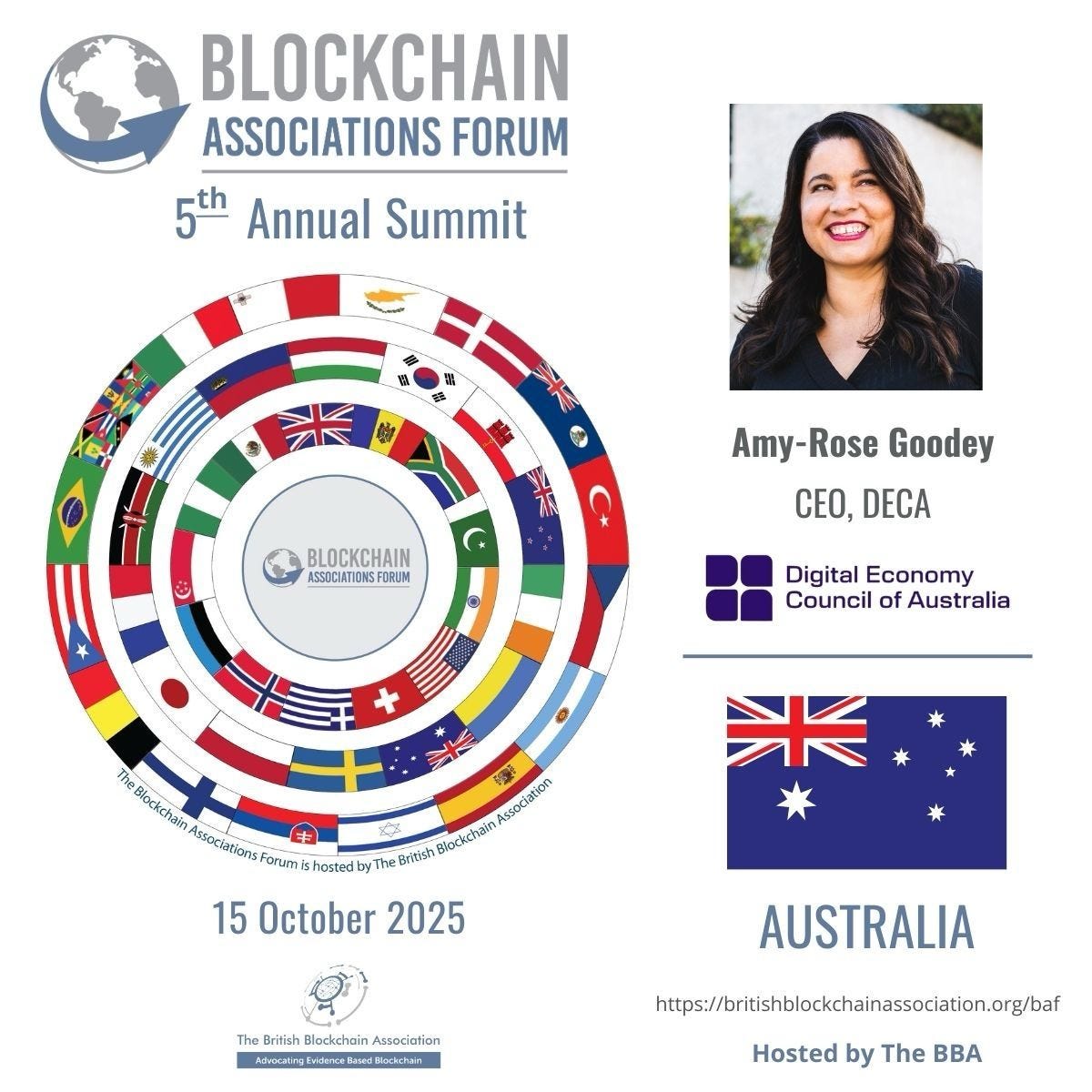 Australia to Join 51 Nations at the 5th Blockchain Associations Forum Annual Summit