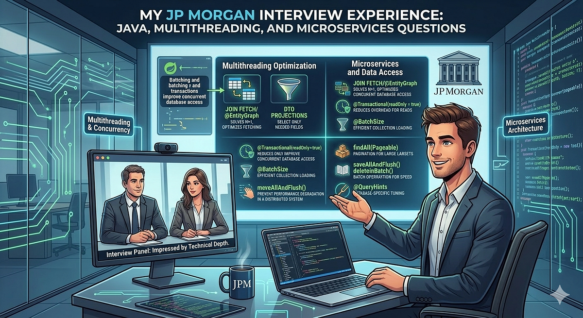 My Interview Experience at JP Morgan: Java, Multithreading, and ...