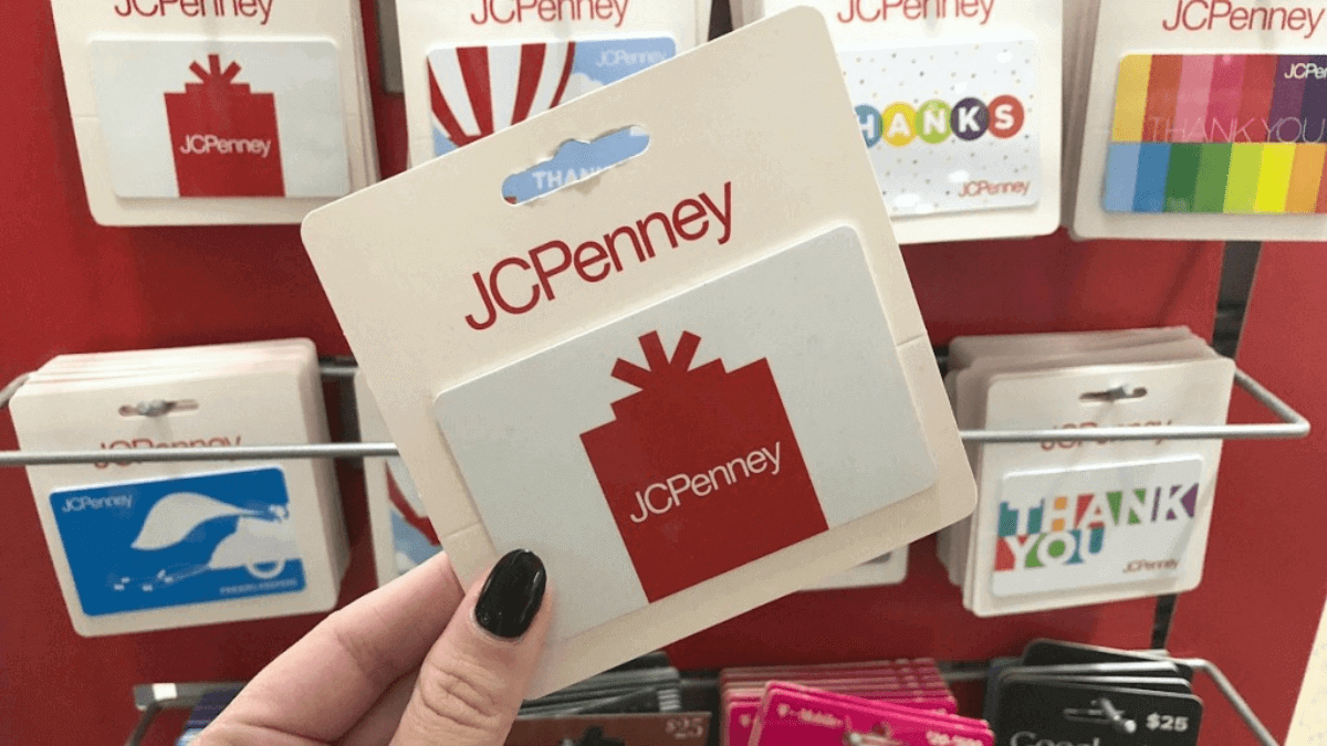 How to turn a JCPenney Gift Card into Instant Cash