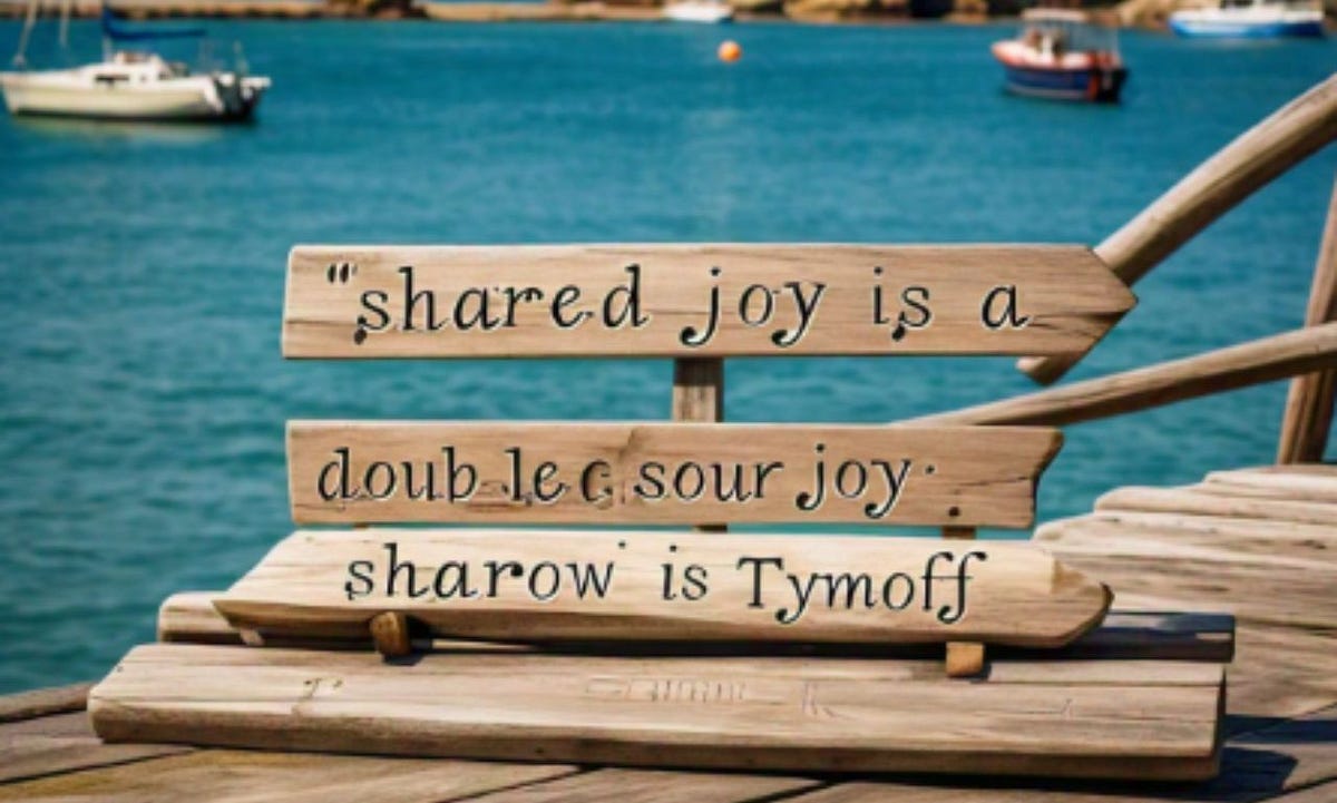 Shared Joy is a Double Joy; Shared Sorrow is Tymoff | by Aounshamsi | Aug,  2024 | Medium