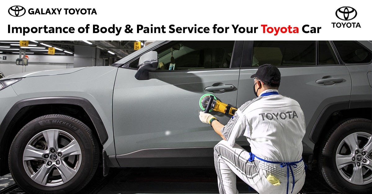 The Importance of Body and Paint Services for Your Toyota Car by
