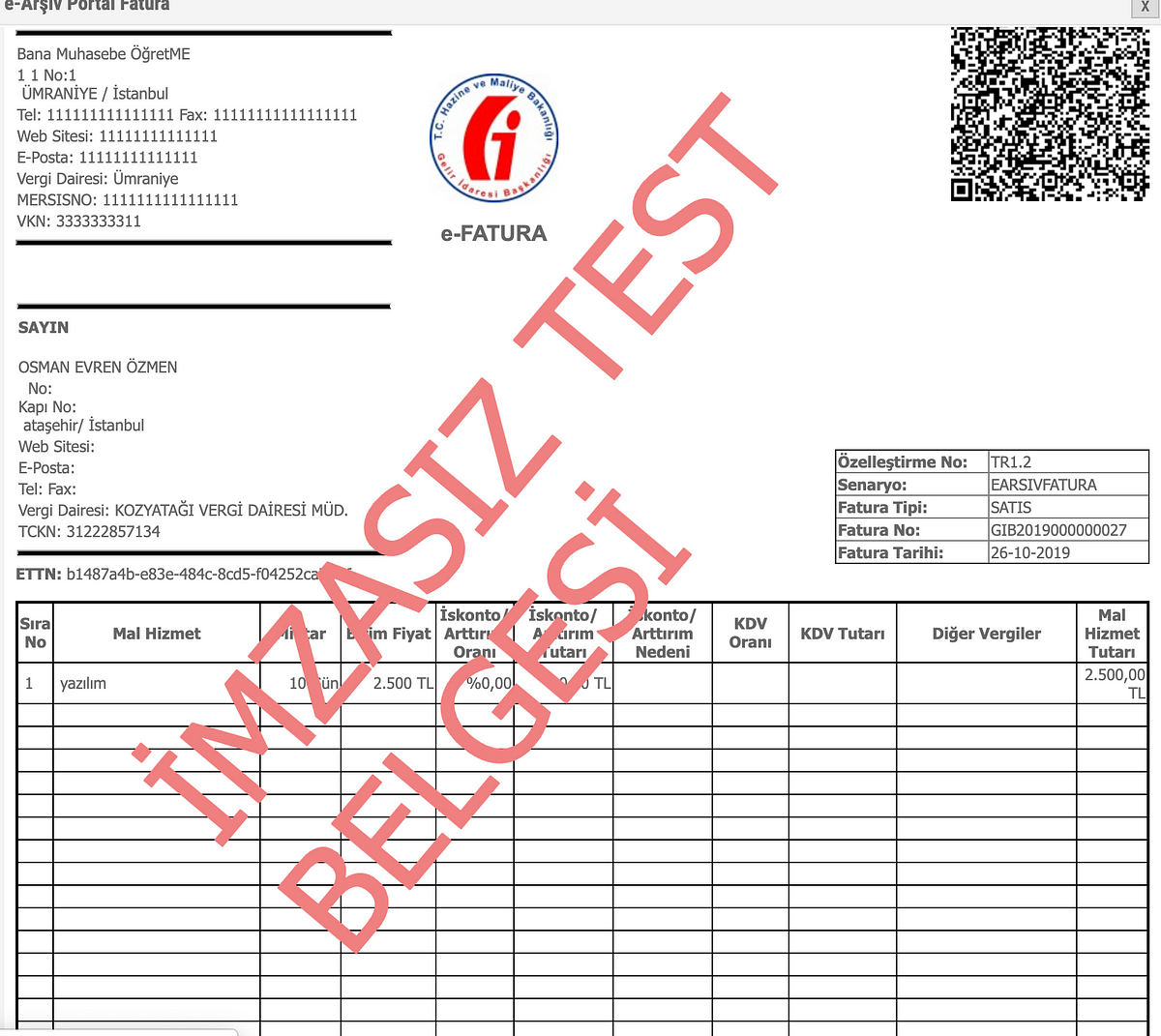 Gib Portal E-Arşiv Faturamı Ücretsiz Nasıl Kesebilirim ? | by Mali Müşavir  Evren Özmen-CPA Evren ÖZMEN | Herkes için Vergi & Finans | Medium