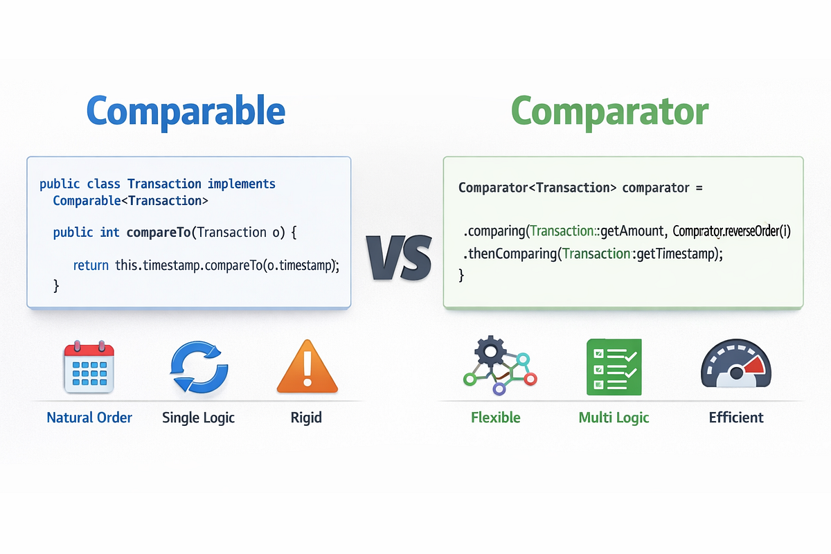 Why I Stopped Using Comparable in Enterprise Java | by Gaddam.Naveen ...