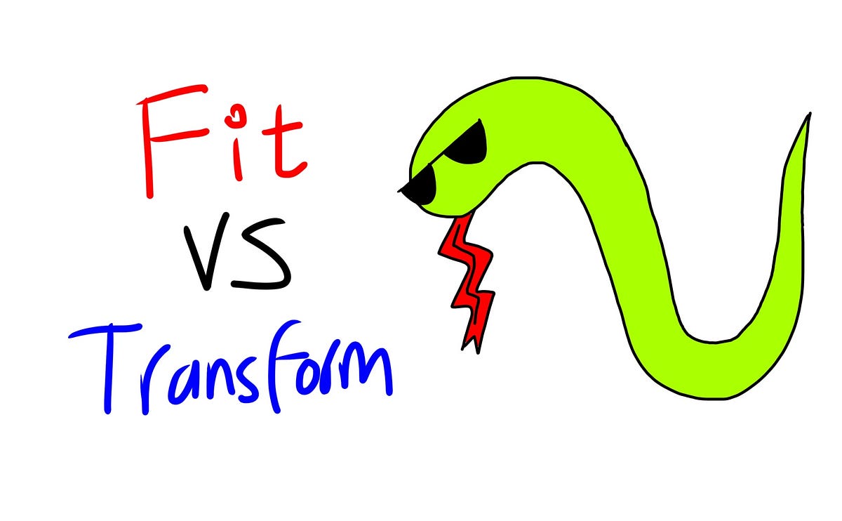 When to Use Fit and Transform in Machine Learning | Python in Plain English