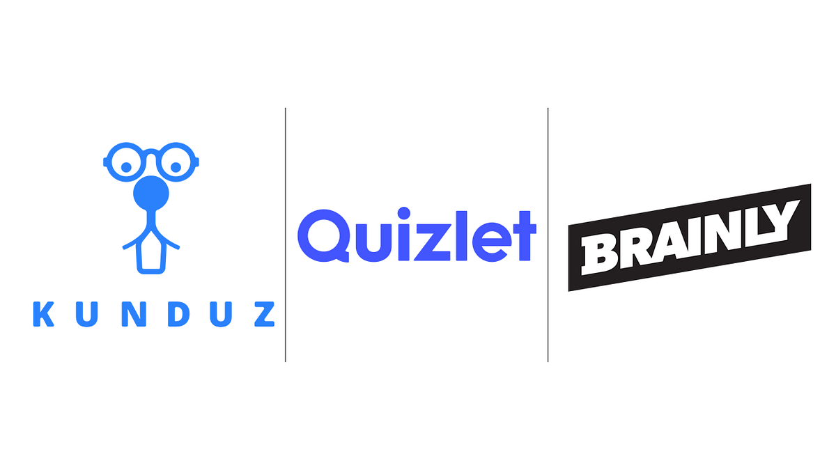 Kunduz vs Quizlet vs Brainly Which homework helper is better? by
