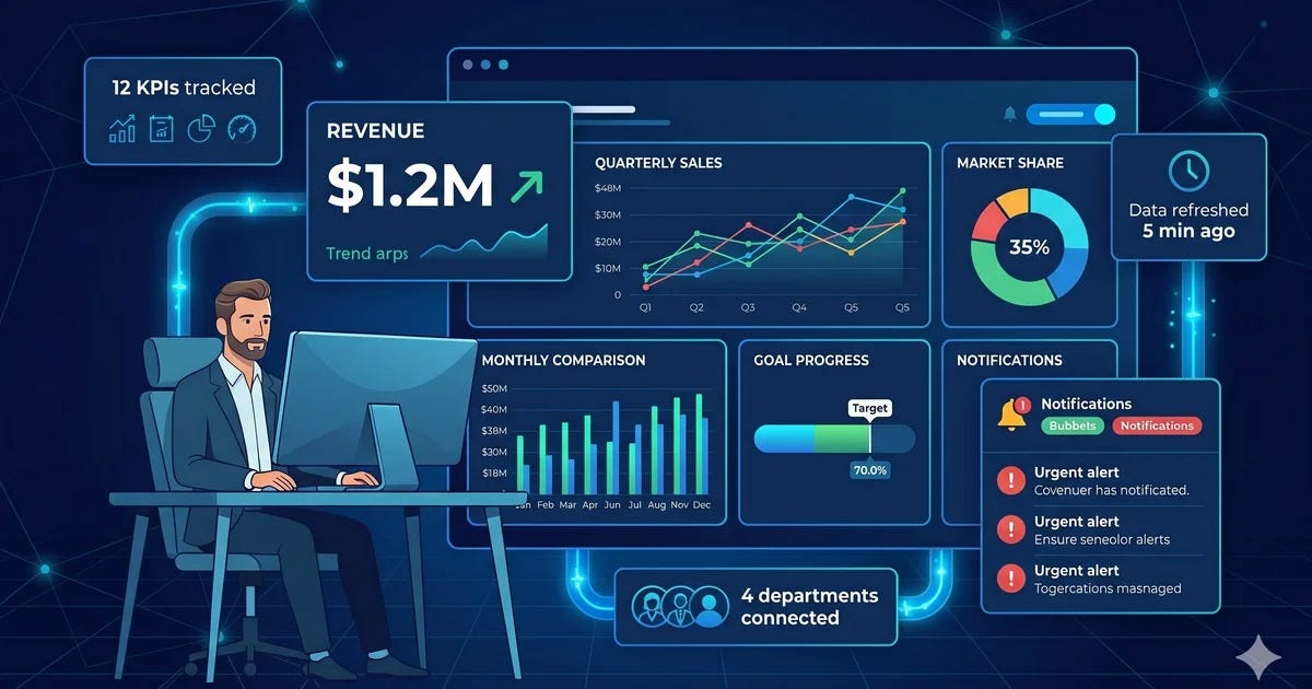 Dashboards: conoce sus beneficios para la gestión empresarial