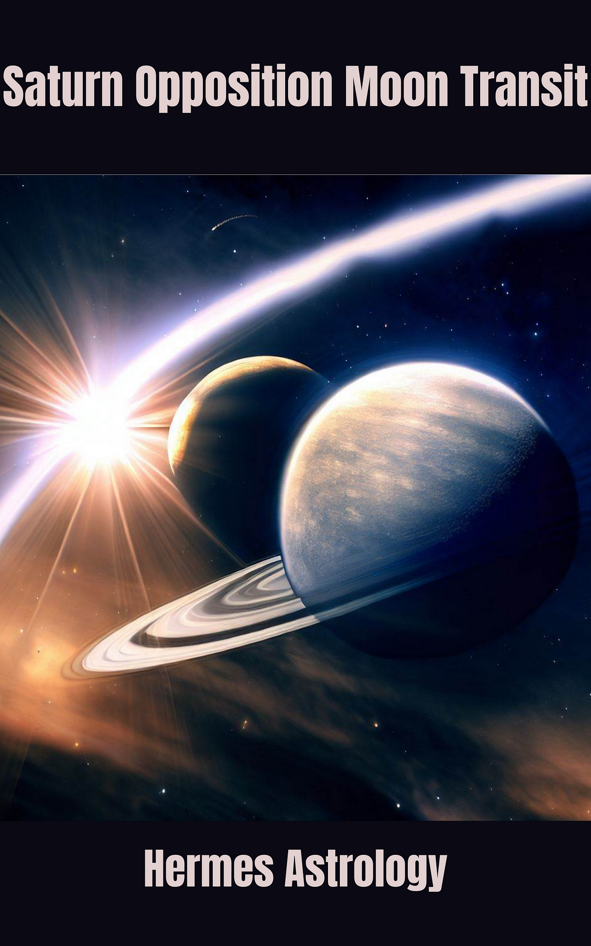 SATURN OPPOSITION MOON TRANSIT. INTRODUCTION by Hermes Astrology Medium