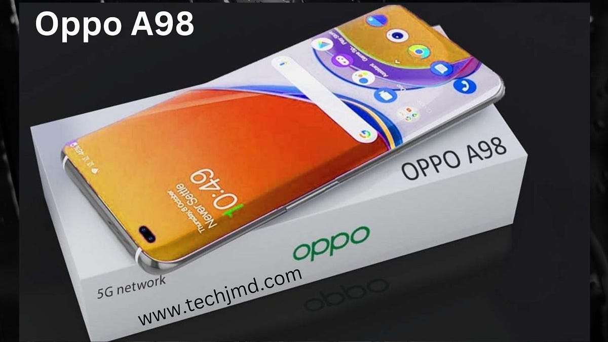Oppo A98 5G Smartphone, 8GB+256GB, Snapdragon 695