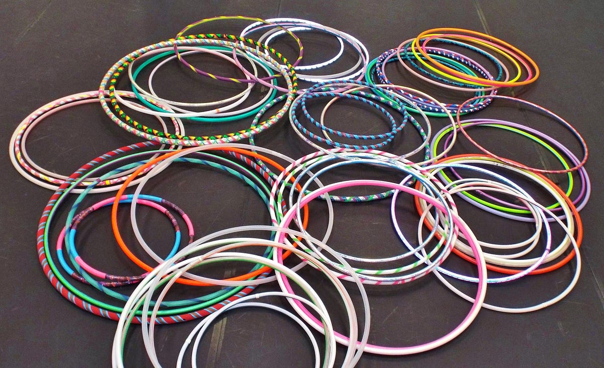 Which hula hoop is best? A guide to the different types of hoops
