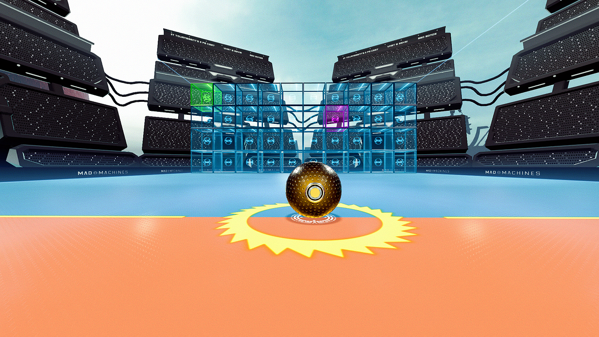 Pong updates and a new game mode. Mad Pong by MAD MACHINES MEDIA Medium