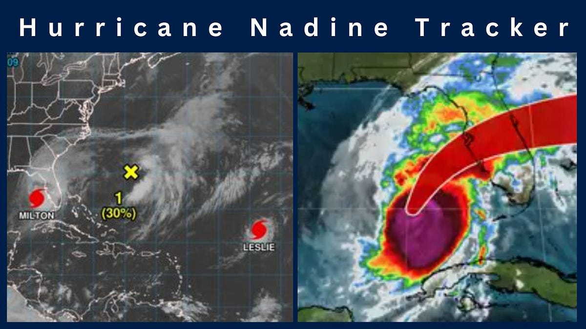 Hurricane Nadine Tracker Anticipation Grows Amidst Storms by Infoz