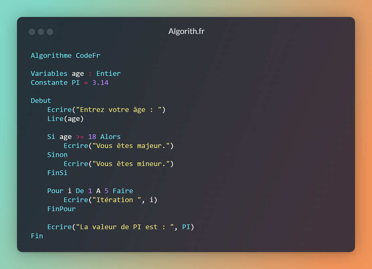 How I Built an Interpreter to Execute French Pseudocode | by Normich ...