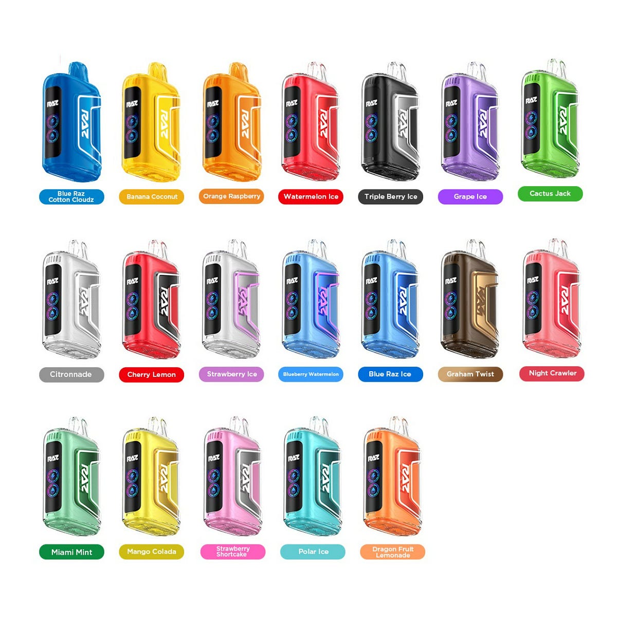 raz vape 9000 flavors Raz Vape Flavors 9000 Vicky RAZ TN9000 Dream Edition Vape Raz TN9000 Flavors:  Over 30 Flavors 100% Genuine main image 0