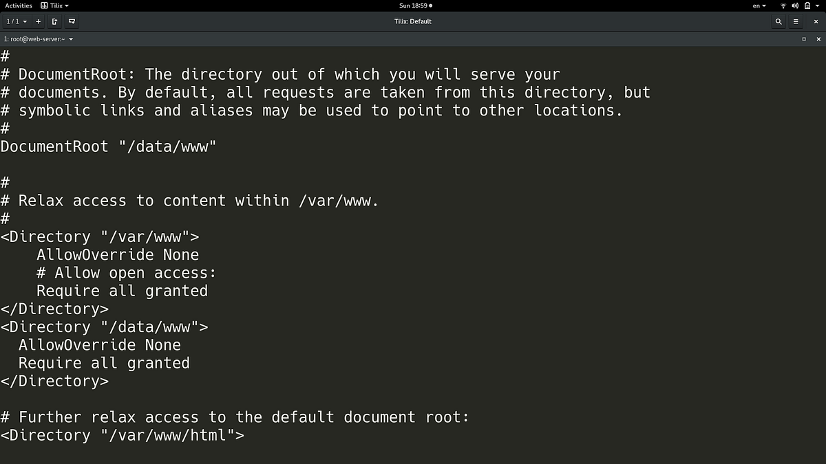 เปลี่ยน DocumentRoot ของ httpd ใน RHEL/CentOS 7 | by Damrongsak ...