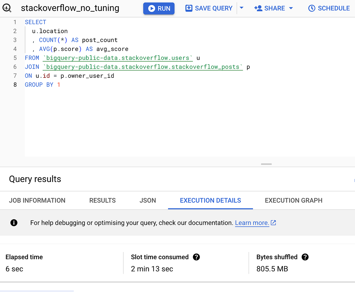 Case study BigQuery Clustering & Denormalization by Sadeka Islam