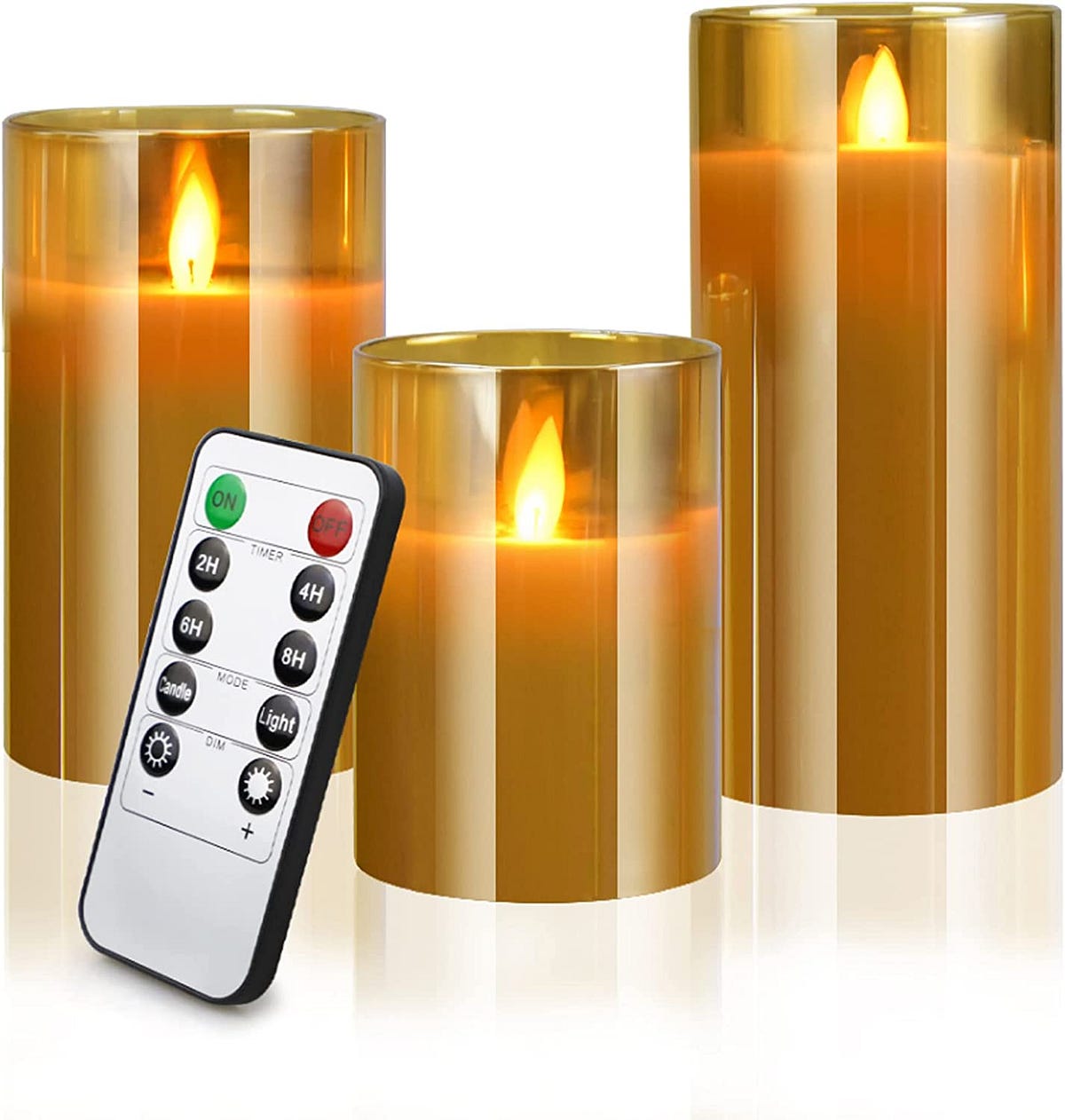 LED Flameless Candles. https//amzn.to/3xeoBr1 by Aijazahmad Medium