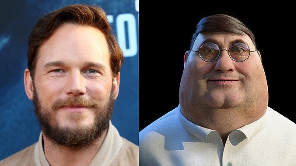 Peter Griffin is going to be voiced by Chris Pratt in new animated