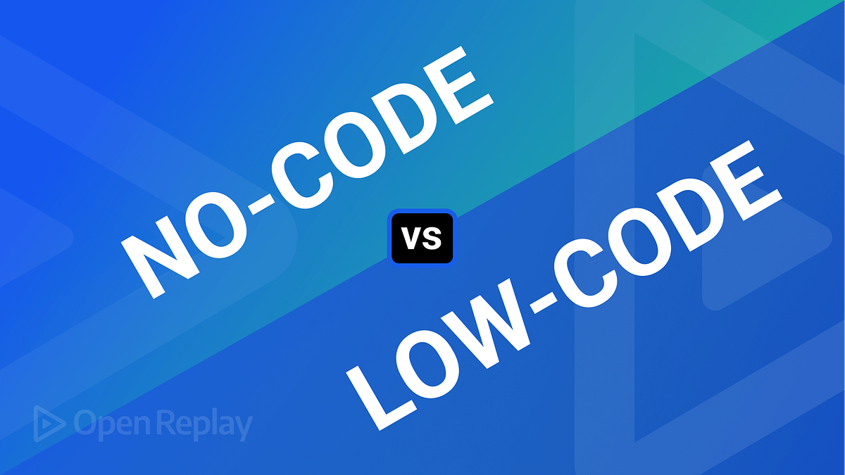No Code vs. Low Code — a Comparison | by Jenna Thorne | StackAnatomy ...