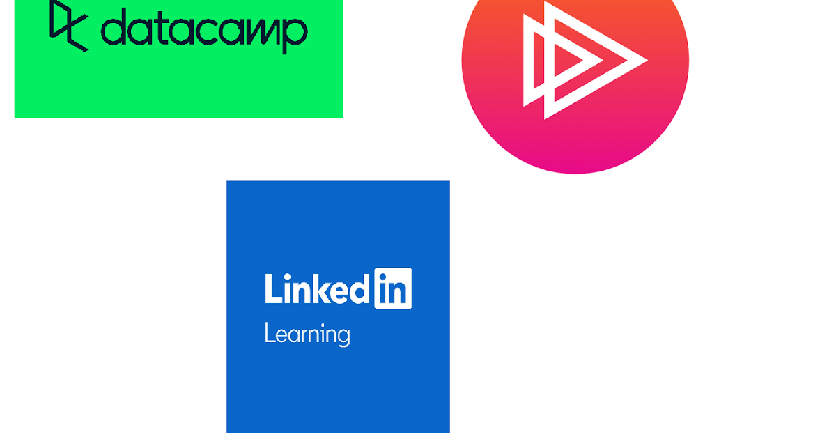 Datacamp vs Pluralsight vs LinkedIn Learning? Review (2024) by
