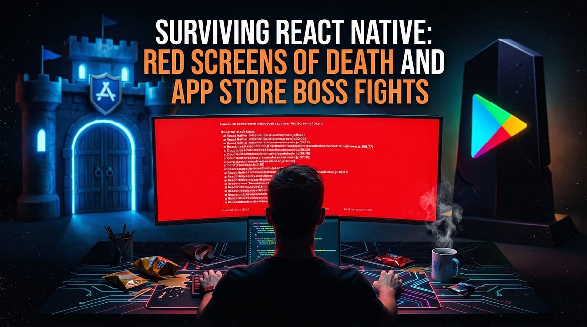 Preview image for Surviving React Native: Red Screens of Death and App Store Boss Fights
