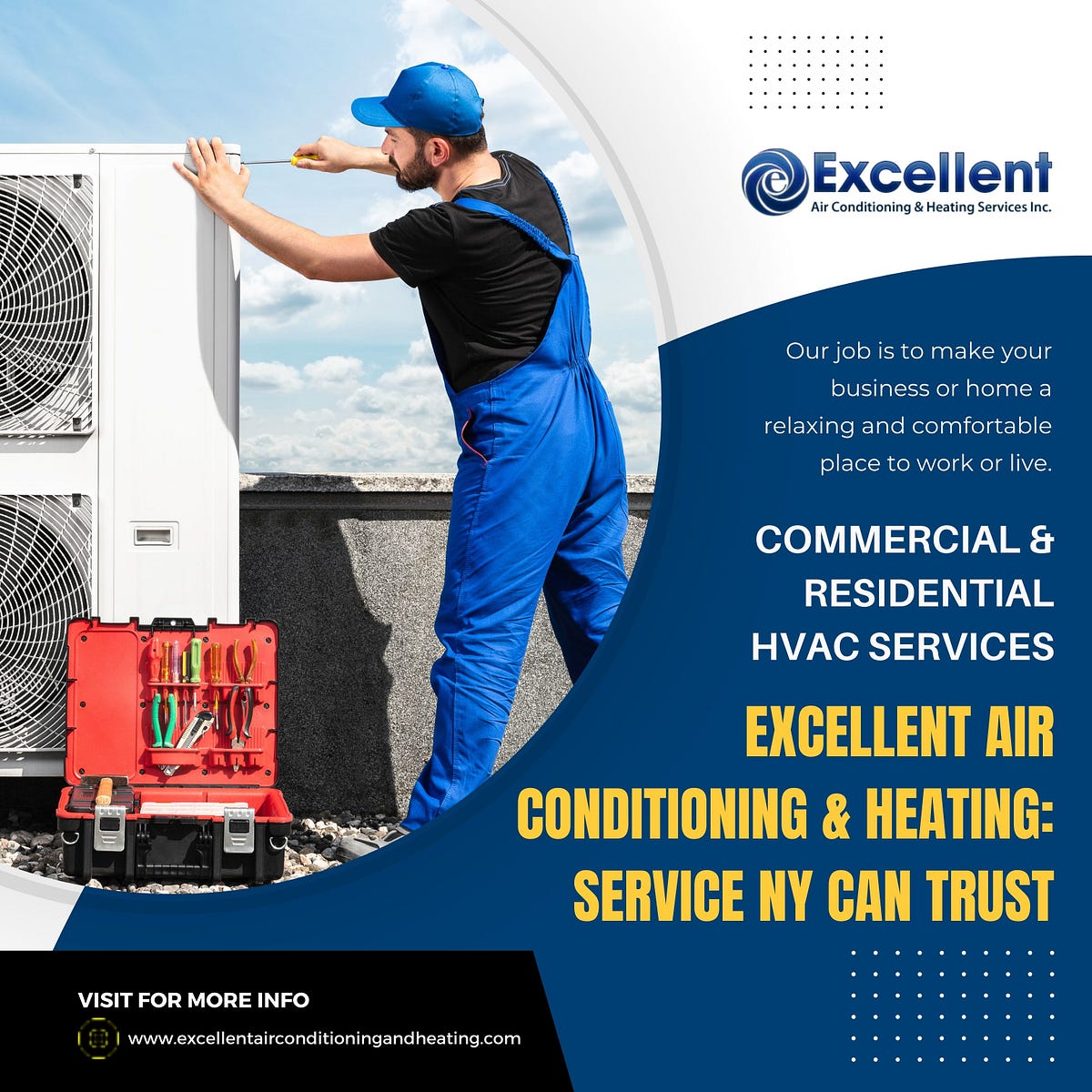 HVAC Companies — Bayside, New York by Excellent Air Conditioning and Heating Service Medium