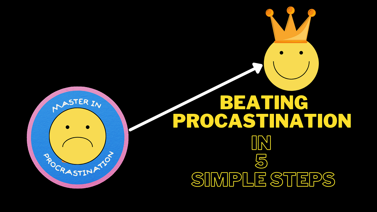 The No-Bullsh*t 5-step Formula To Beat Procrastination That Works! | By ...