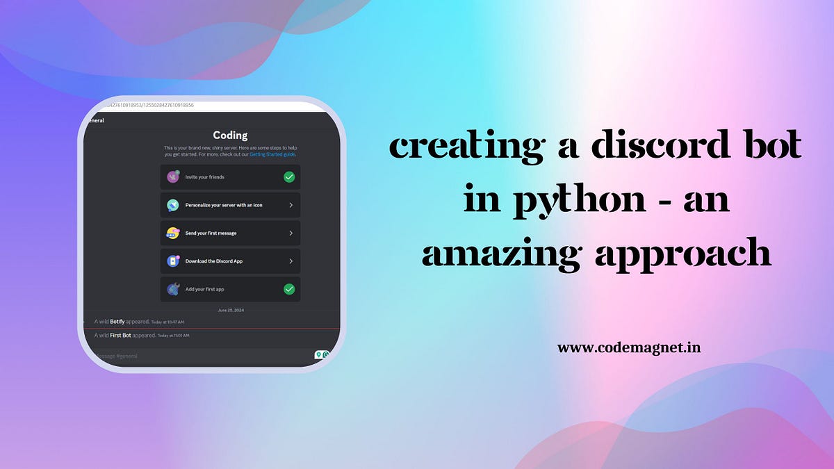 Unleash the power of automation with “Creating a Discord Bot in Python ...