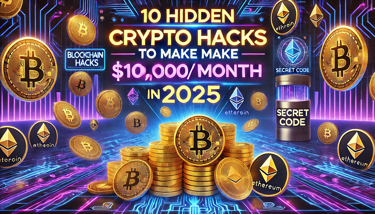 10 Hidden Crypto Hacks to Make $10,000/Month in 2025 (No One Talks About These!)₿