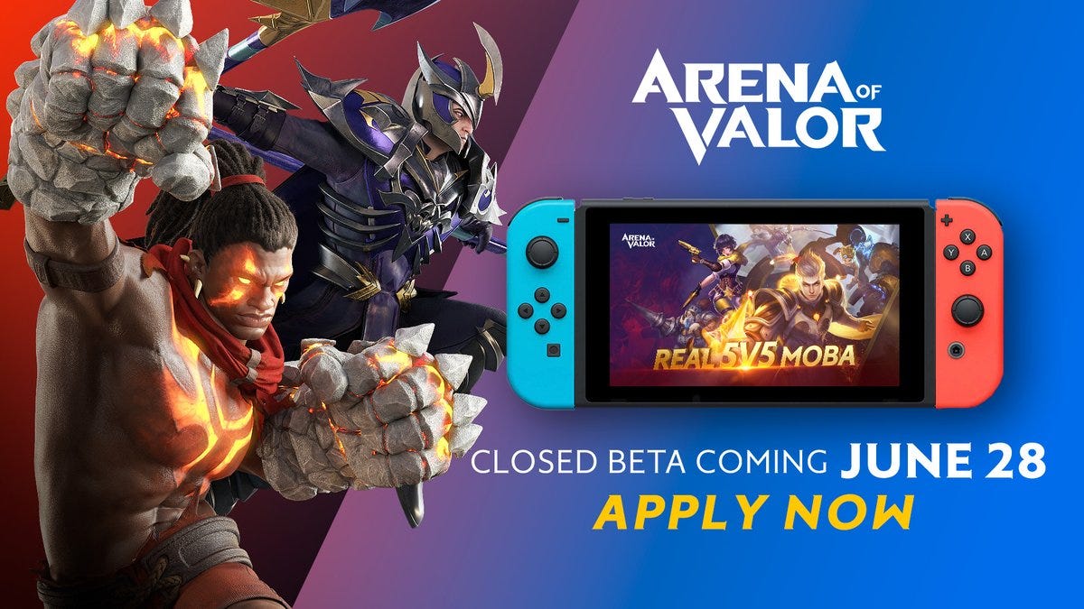Nintendo Switch Update: Arena of Valor to Enter Switch CBT | by Miles Leon  Gomez | The Critical Index