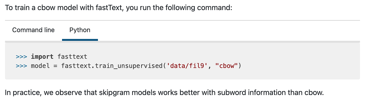 fastText: its Model Architecture and Applications | by XiaoMaoXiong ...