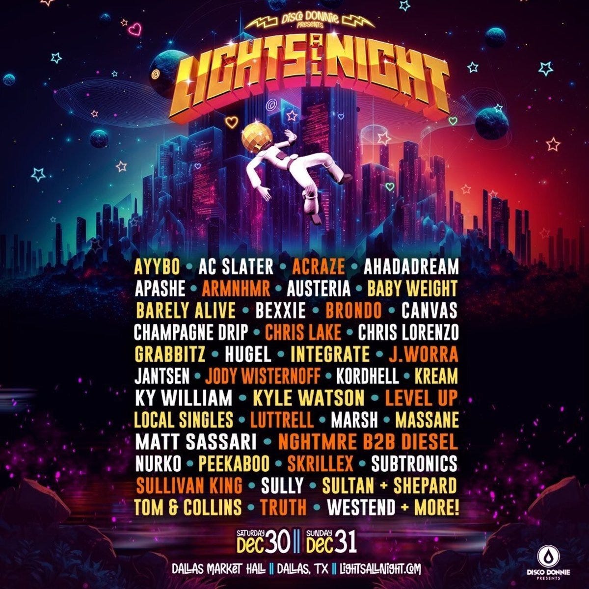 Lights All Night Festival 2023 (🔴LIVESTREAM) Alesha Medium
