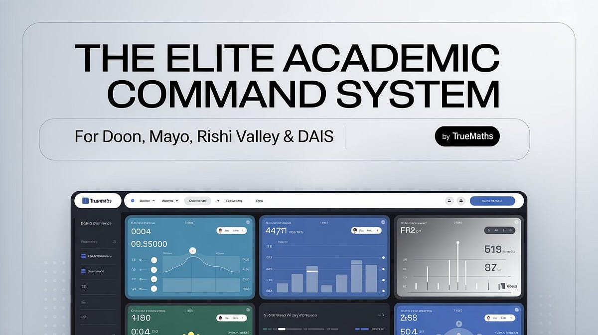 The Elite Academic Command System for Doon, Mayo, Rishi Valley & DAIS ...