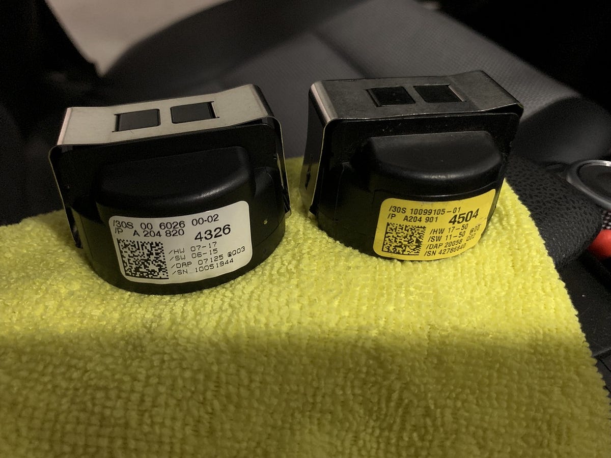 MercedesBenz CClass W204 rain sensor retrofit by Arcadius